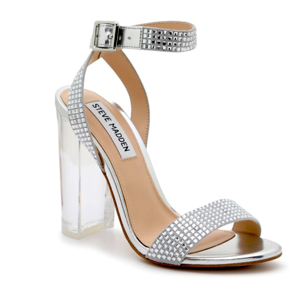 Steve Madden Valenty Rhinestone Sandals NWT - Size 10